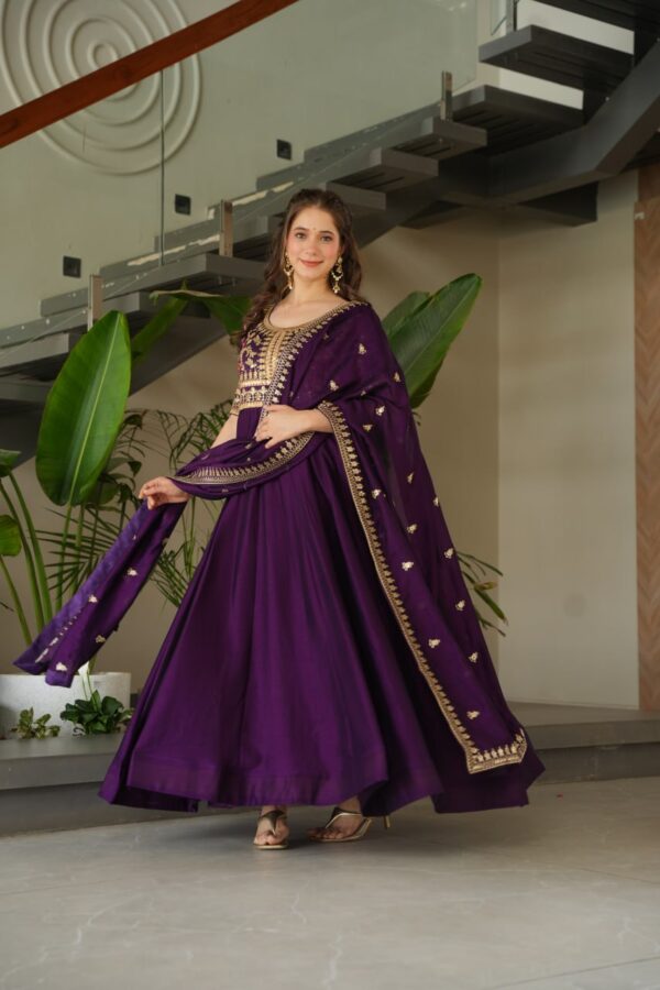 Anarkali Gown