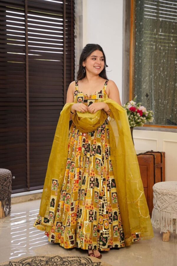 Anarkali Gown