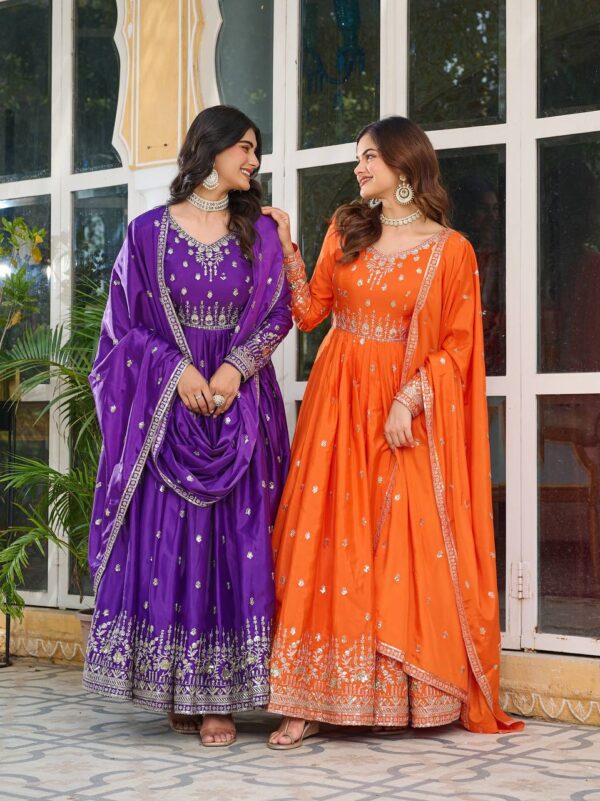 Anarkali Gown