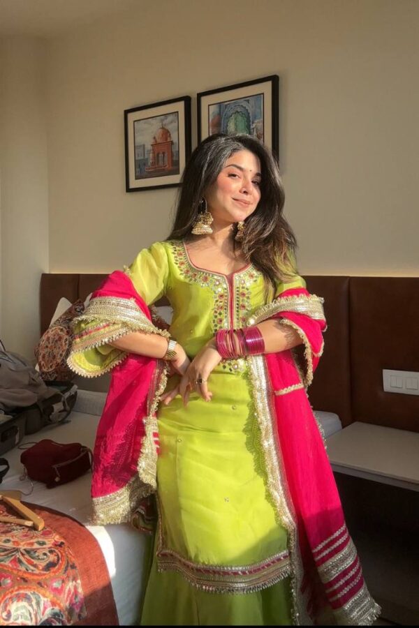 Designer Sharara Suit