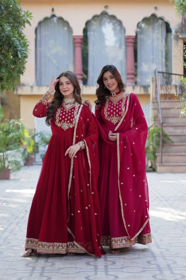 Anarkali Gown
