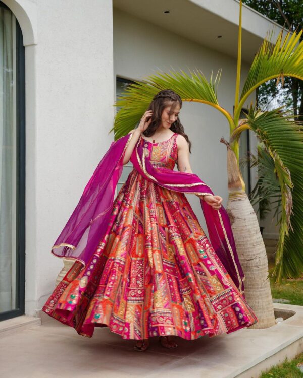 Anarkali Gown