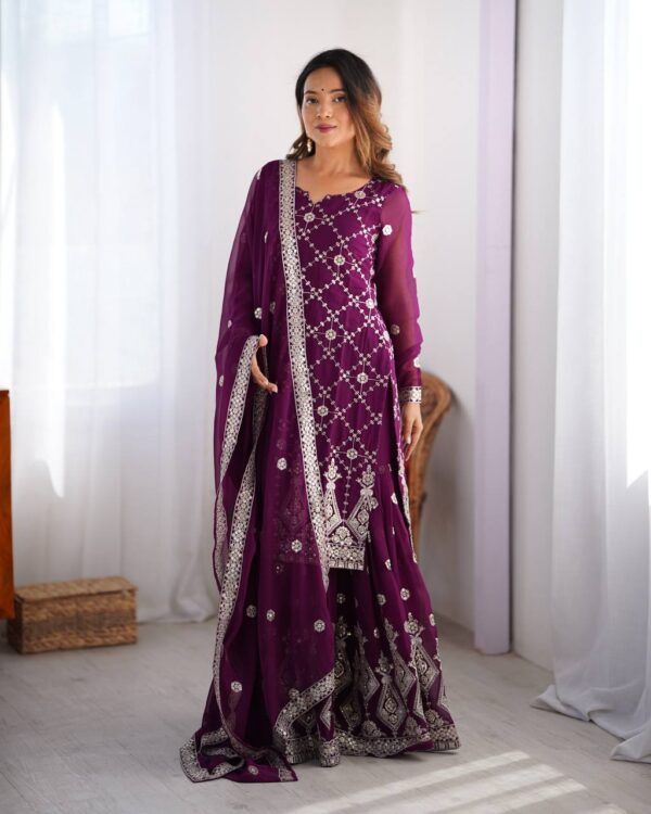 Sharara Plazzo Pair