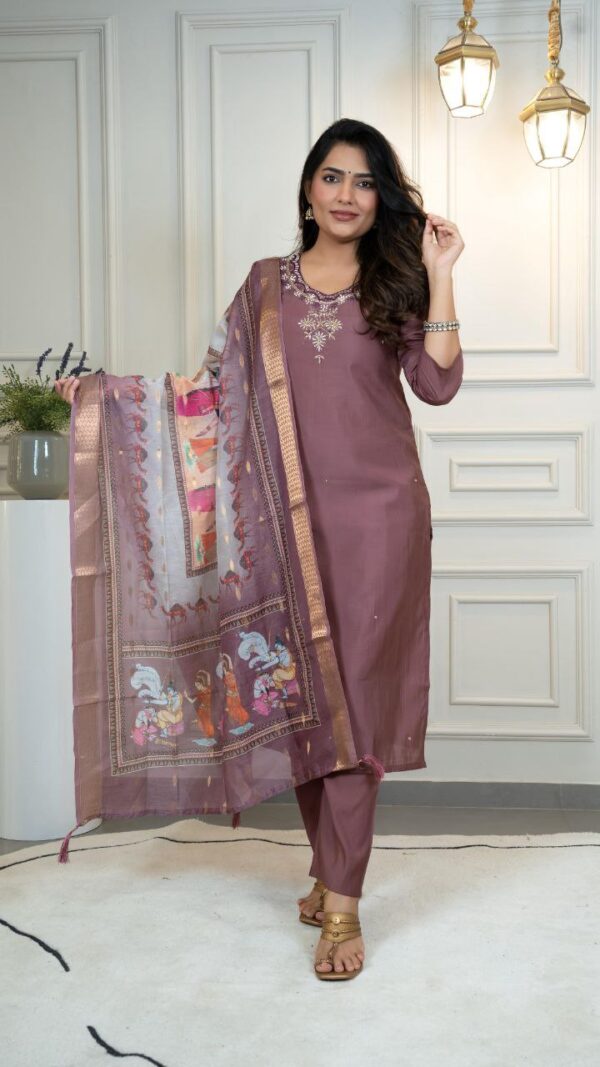 Launching New Designers Kurti Pent Dupatta Set