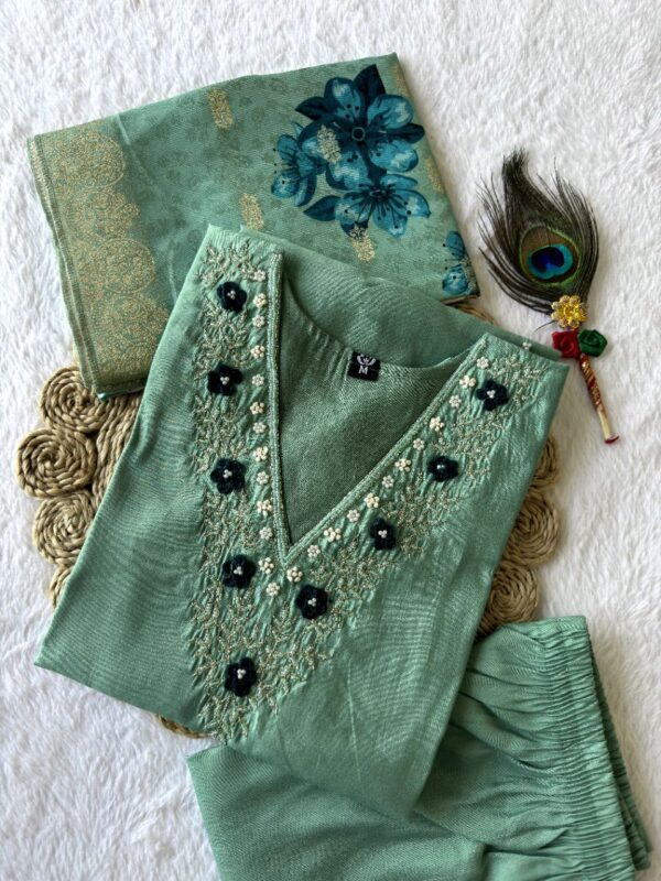 Launching New Designers Kurti Pent Dupatta Set